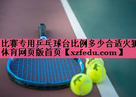 比赛专用乒乓球台比例多少合适火狐体育网页版首页