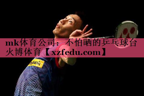 mk体育公司：不怕晒的乒乓球台火博体育