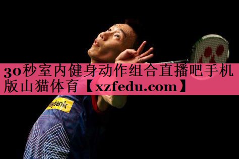 30秒室内健身动作组合直播吧手机版山猫体育